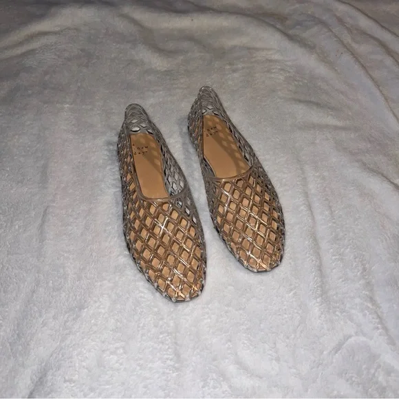 A New Day Clear Jelly Flats Women’s Size 6 - Picture 6 of 8